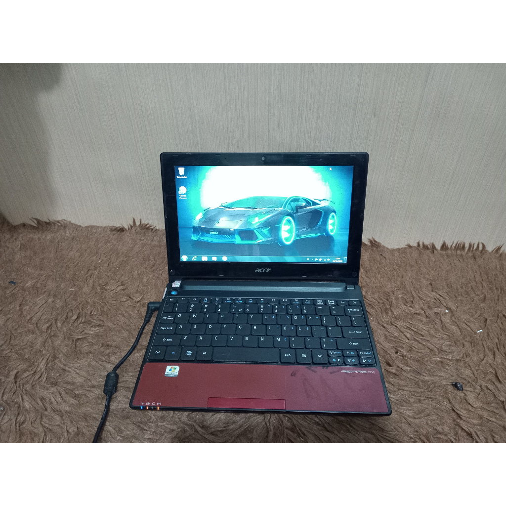 Notebook Acer aspire one PAV70 RAM 1GB HDD 160GB INTEL ATOM N450 MURAH