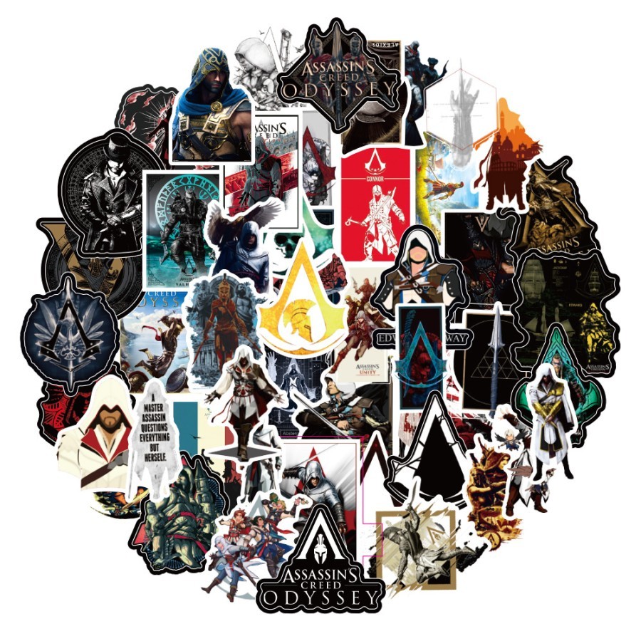 

Stiker Cutting ASSASSINS CREED Vinyl