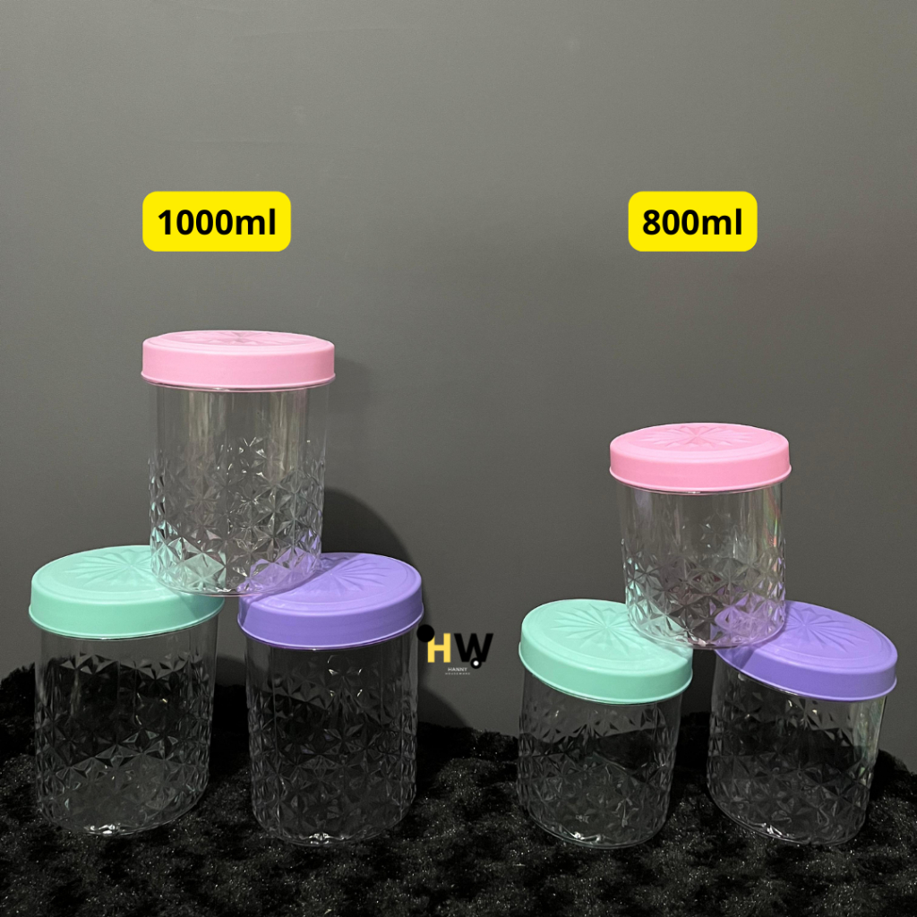 Toples Akrilik Kristal Toples Mika Drat Toples Delima Kue Kering