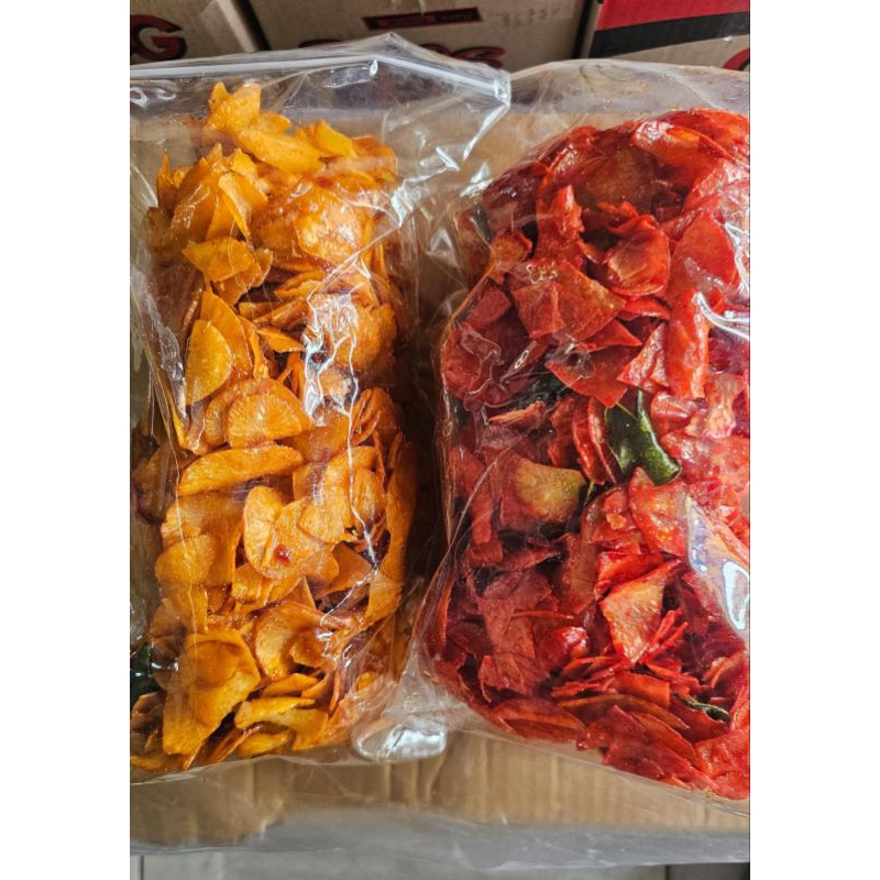 

Keripik singkong Pedas Merah