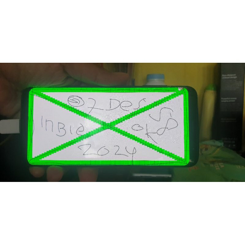 LCD Samsung S8 Ori Copotan Minus Normal