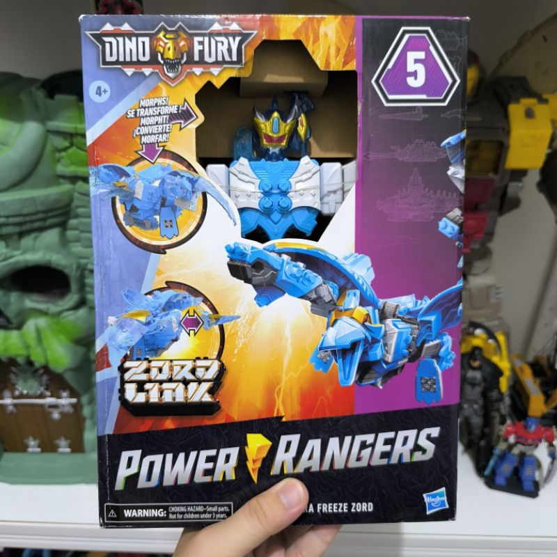 Power Rangers Dino Fury Megazord Zord Link Ptera Freeze Zord
