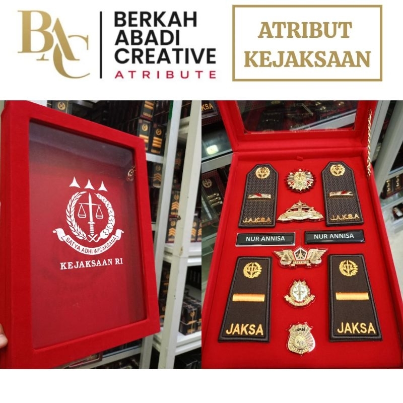 BAC ATRIBUT KEJAKSAAN - GIFT BOX HAMPERS SPECIAL PPPJ 3A JAKSA KEJAKSAAN RI