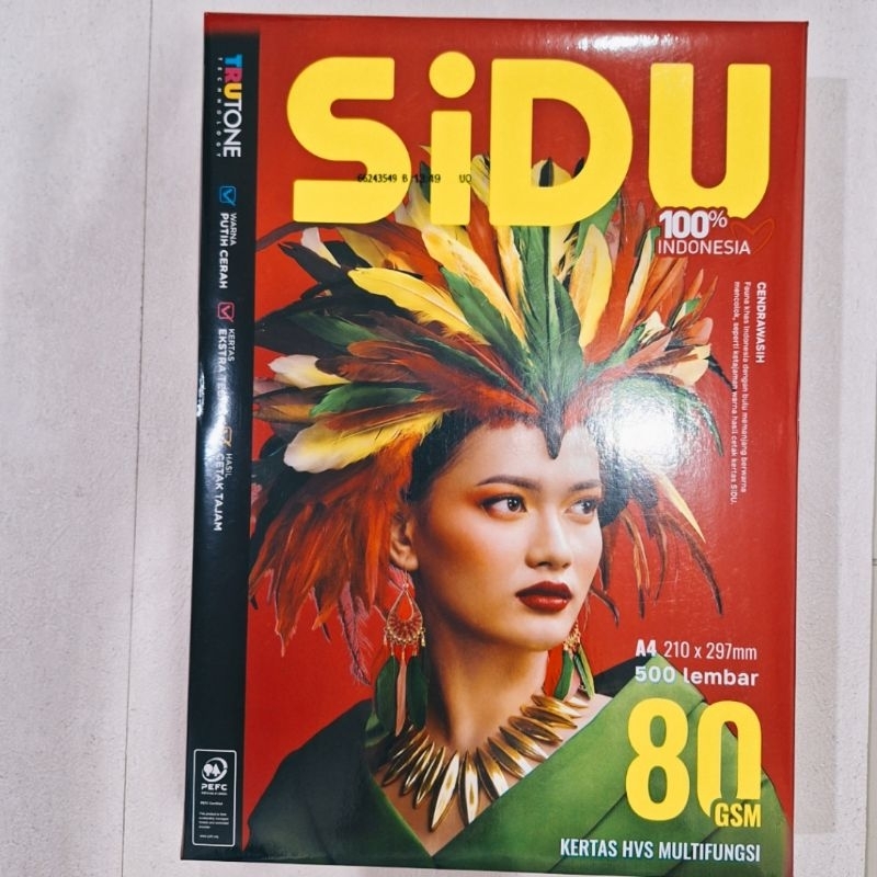 

KERTAS HVS SIDU A4 80 GSM
