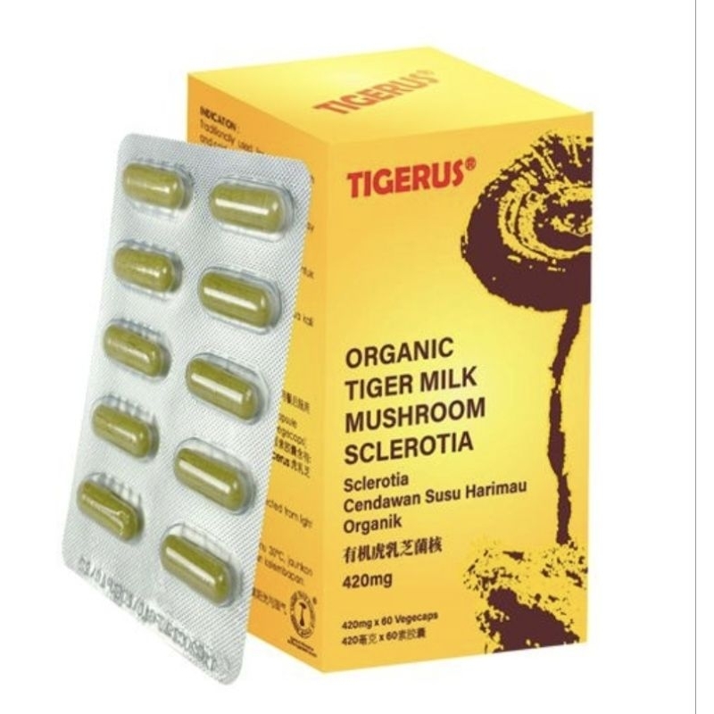 

Tigerus Organic Tiger Mushroom Sclerotia Original Malaysia