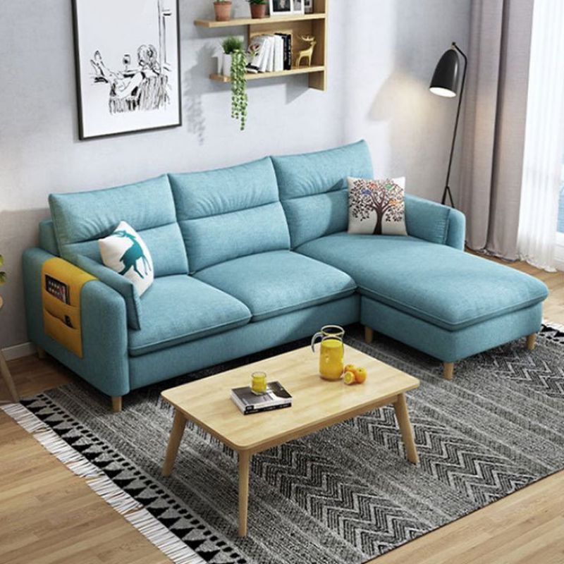 Sofa sudut minimalis ruang tamu kecil