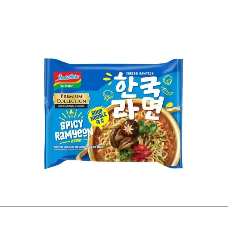 

INDOMIE MIE INSTANT KOREAN SPICY RAMYEON