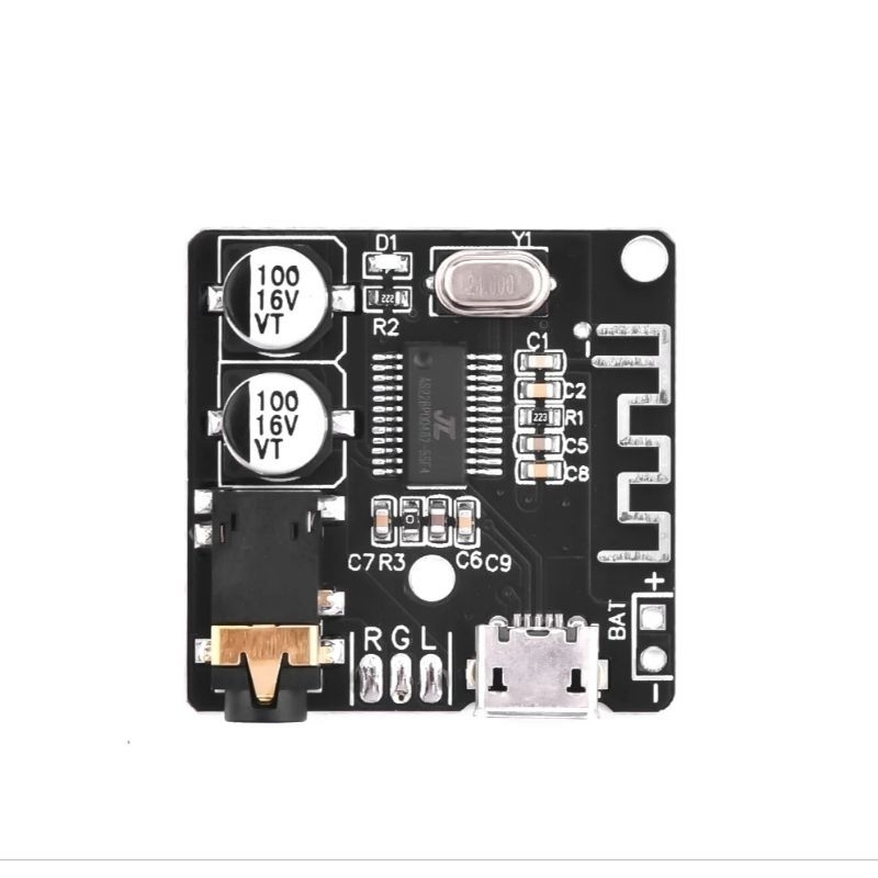 VHM314 Kit Modul VHM-314 Bluetooth 5.0 Stereo Audio Receiver Decoder Module Mp3 Music Micro USB Type