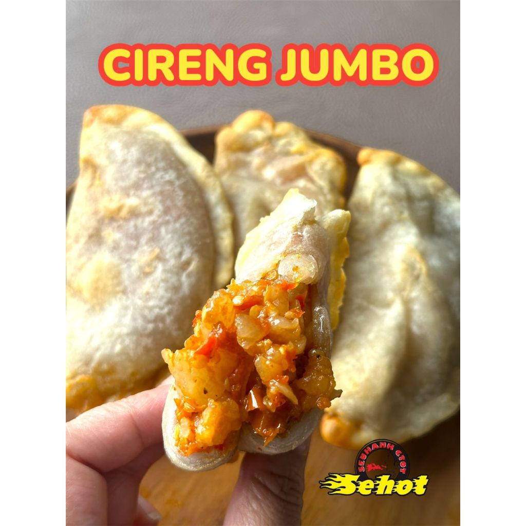 

1 PACK CIRENG JUMBO ISI JANDO MERCON PEDAS