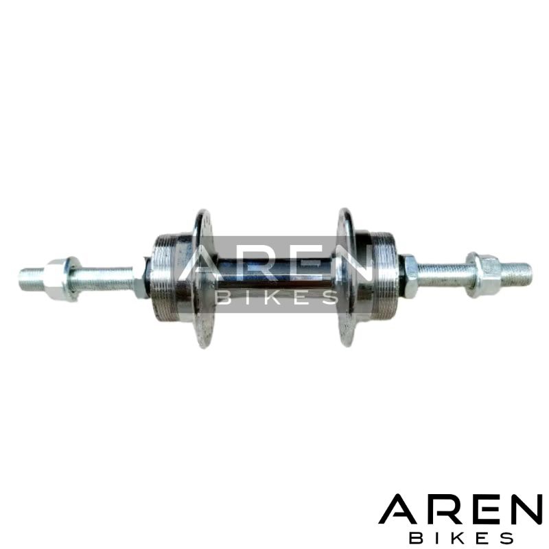 HUB LUBANG 40 RRC BOS BELAKANG SEPEDA ONTEL ONTHEL JOWO JAWA JENGKI HOLE 40H DRAT DOBEL BESI KROM CH