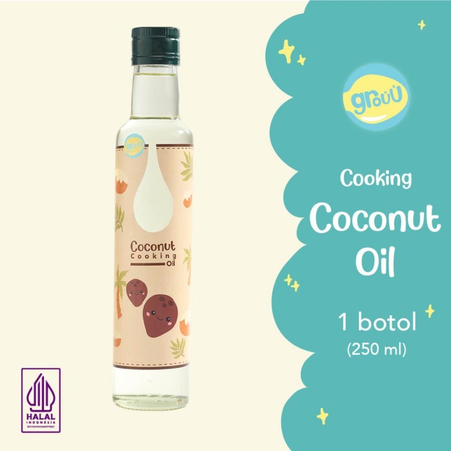 

Grouu Coconut Cooking Oil 250ml