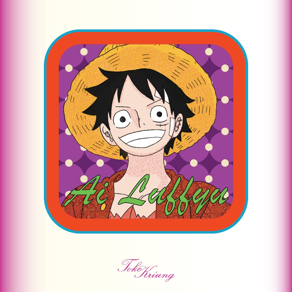 

Luffy 'Dangjuts Sticker' One Piece Dangdut Jamet Sticker Pack