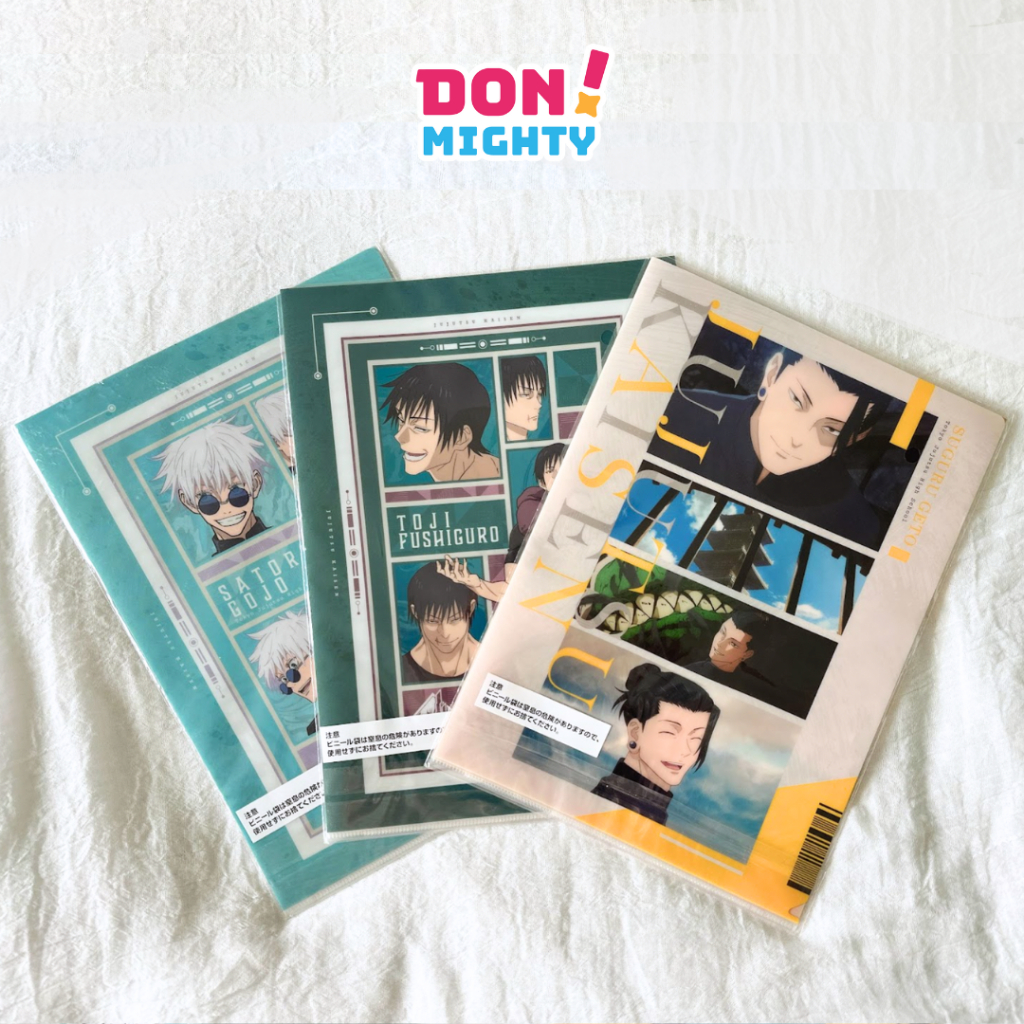 Jujutsu Kaisen Clear File | Geto, Gojo, Toji, Megumi