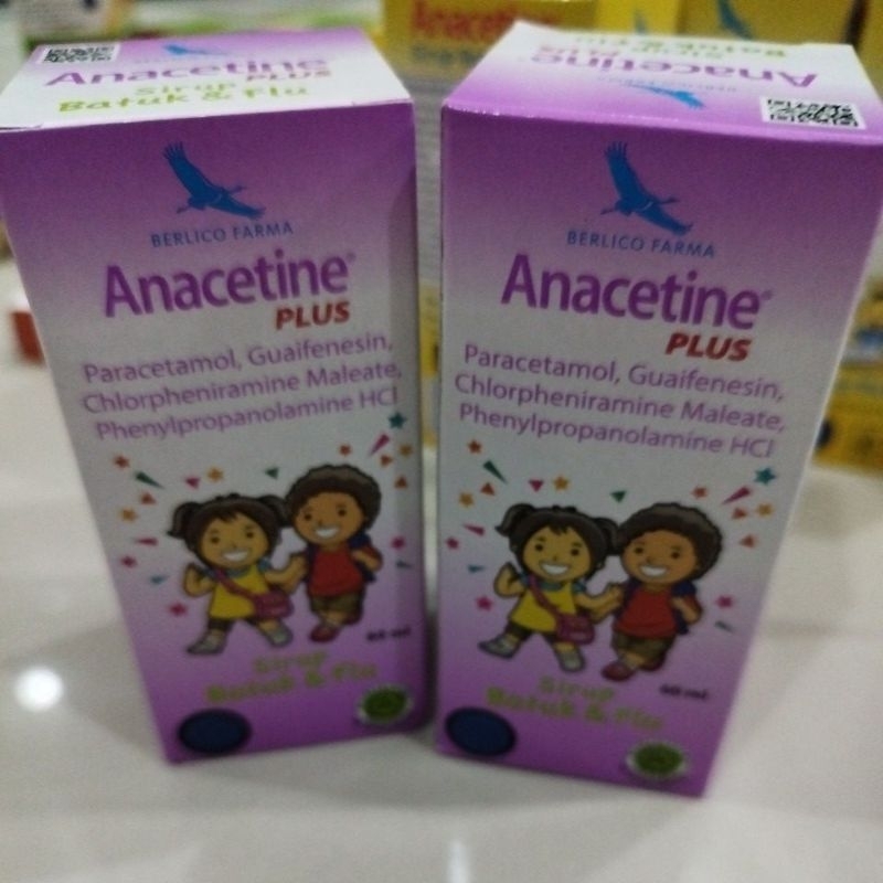 

Anacetine plus syrup 60 ml