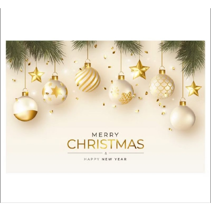 

Kartu Ucapan Merry Christmas & Happy New Year