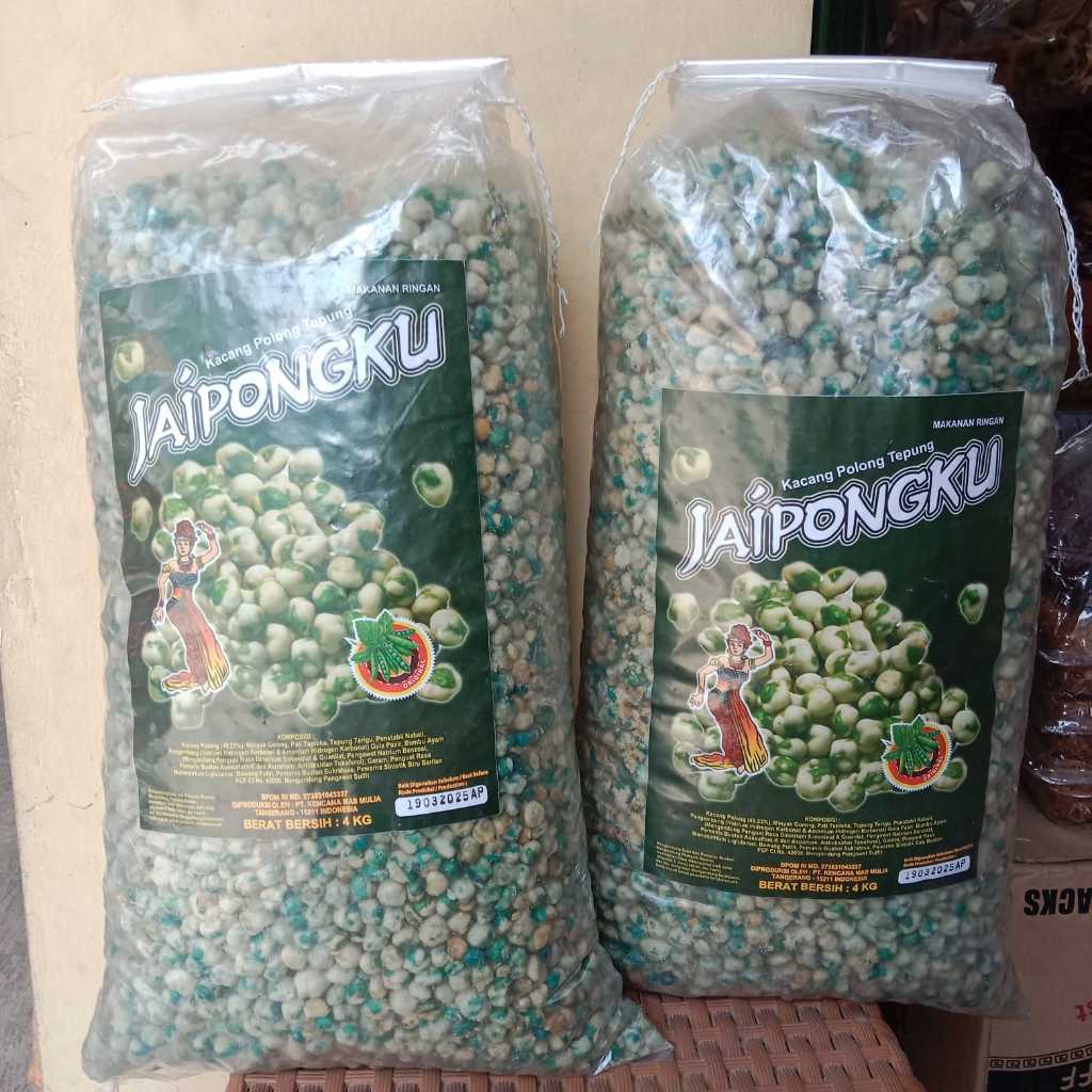 

JAIPONG KACANG POLONG IJO TEPUNG 1KG ENAK GURIH