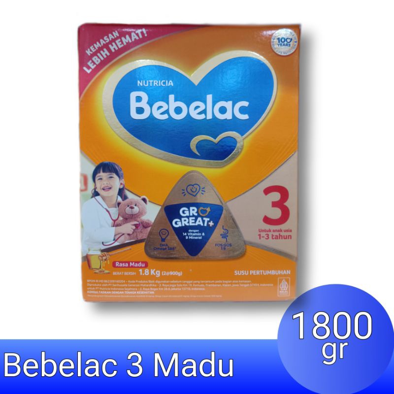 

Bebelac 3 Madu 1800gr