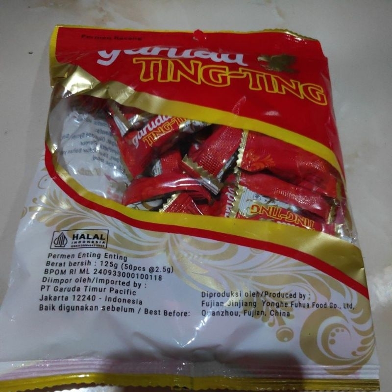 

permen Garuda Ting Ting isi 50 pcs