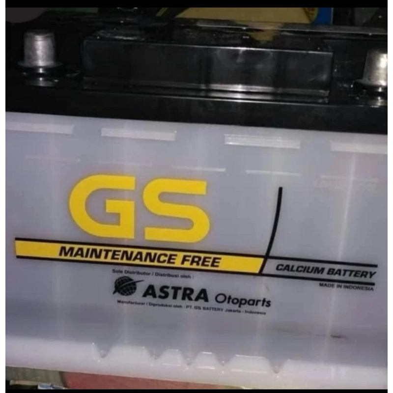 Aki Kering GS Astra MF LN2 12V 60Ah DIN 55559/55530 Fortuner Bensin