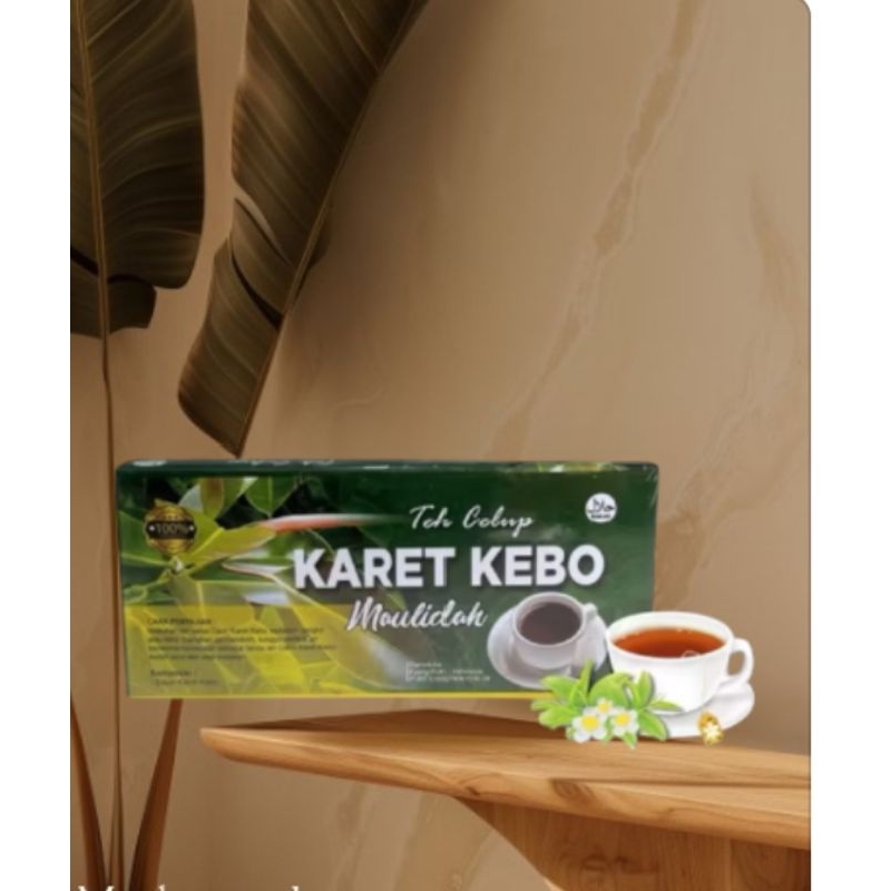 

Teh celup karet kebo//Teh celup karet kebo isi 20 kantong teh