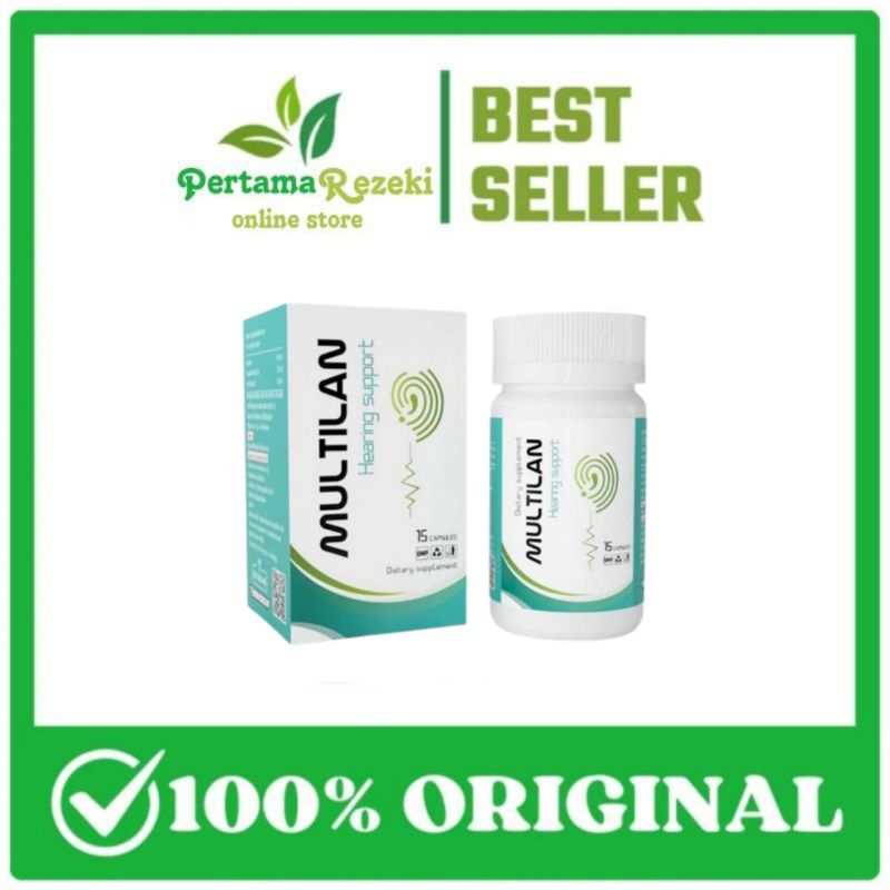 Multilan Asli Original Obat Telinga Memulihkan Pendengaran