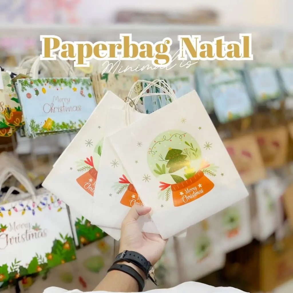 

Paper Bag Edisi Natal isi 3 Paperbag