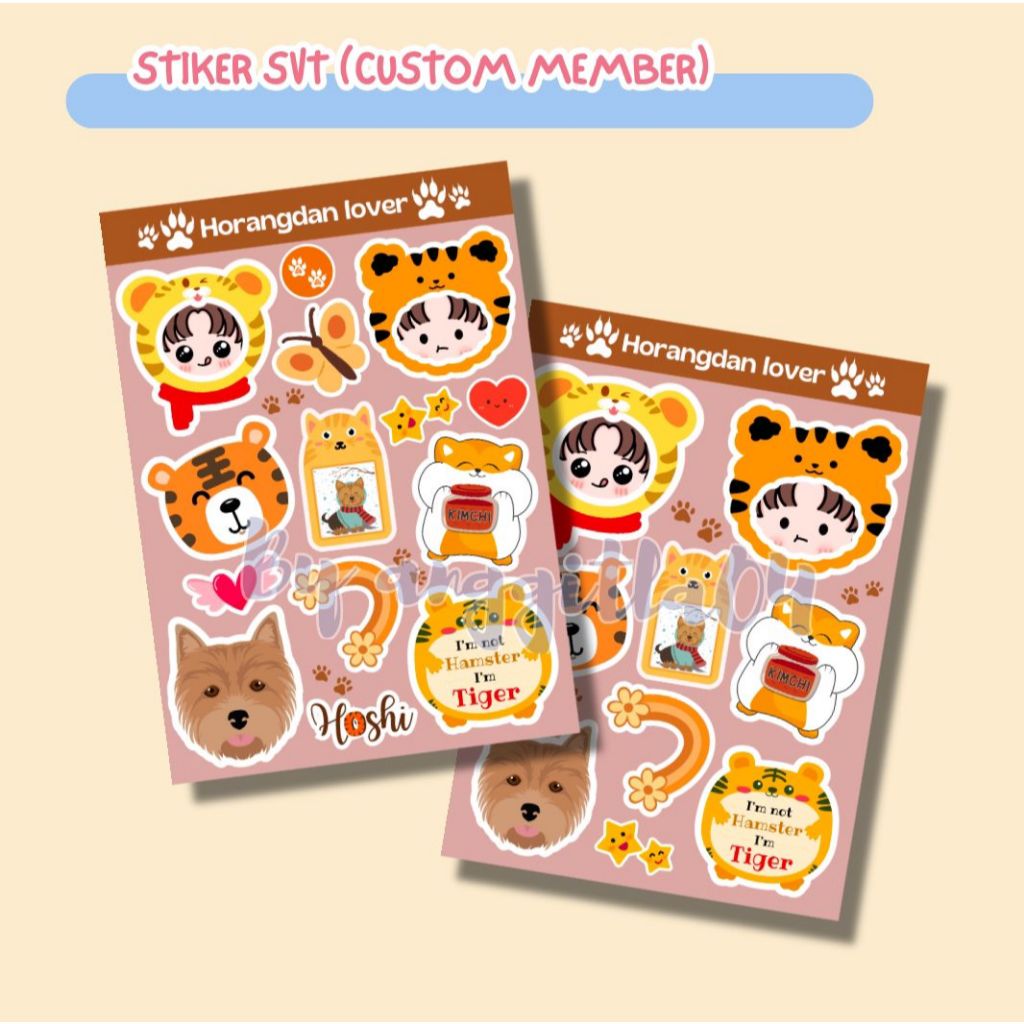 

Pelunasan PO stiker Seventeen