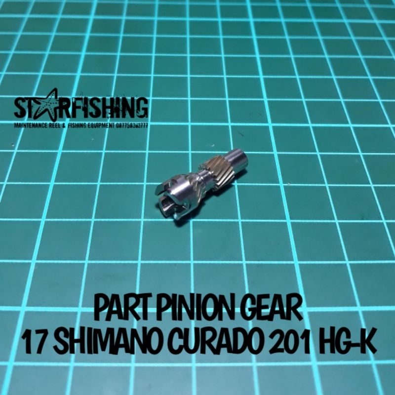 Part Pinion Gear 17 SHIMANO CURADO 201 HG-K