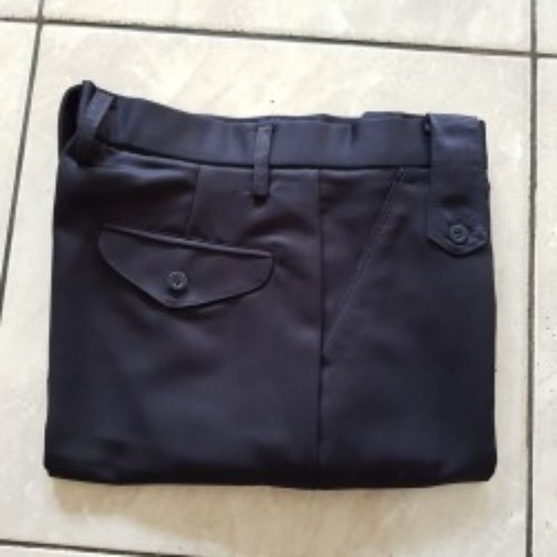 Celana PDH COKLAT KEHITAMAN celana Pdh panjang celana pdh satpam....