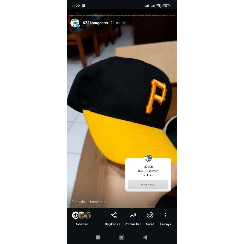 topi baseball pittsburgh pirates mlb korea original second