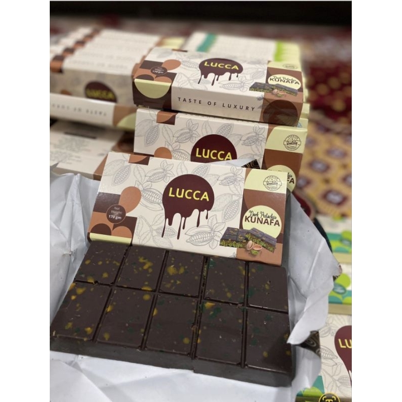 

PO Lucca Dark Pistachio Kunafa 170 gr Ori DUbai
