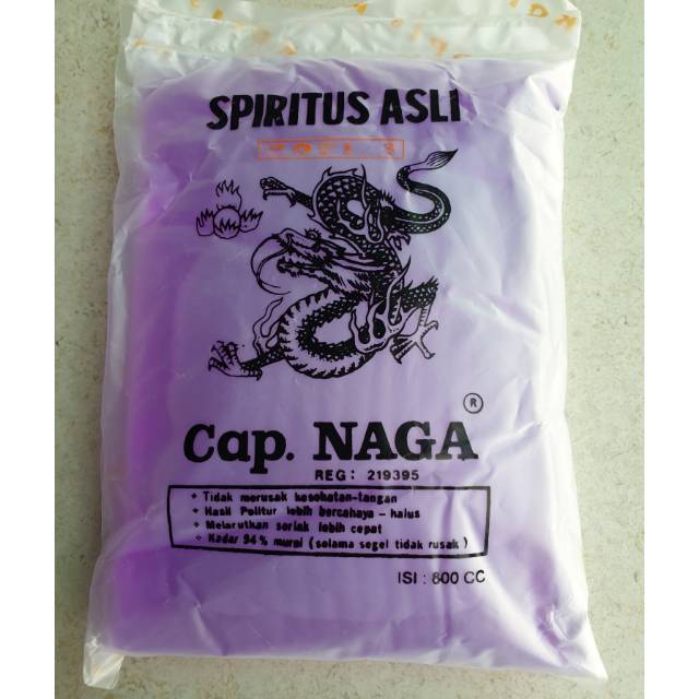 SPIRTUS NAGA ASLI 94% POLITUR METANOL ALKOHOL