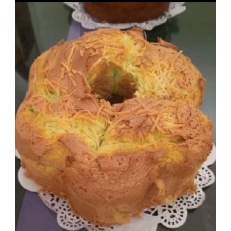 

Chiffon Cake Pandan Keju Panggang/Chiffon Cake Sakura Resep Kuno Premium