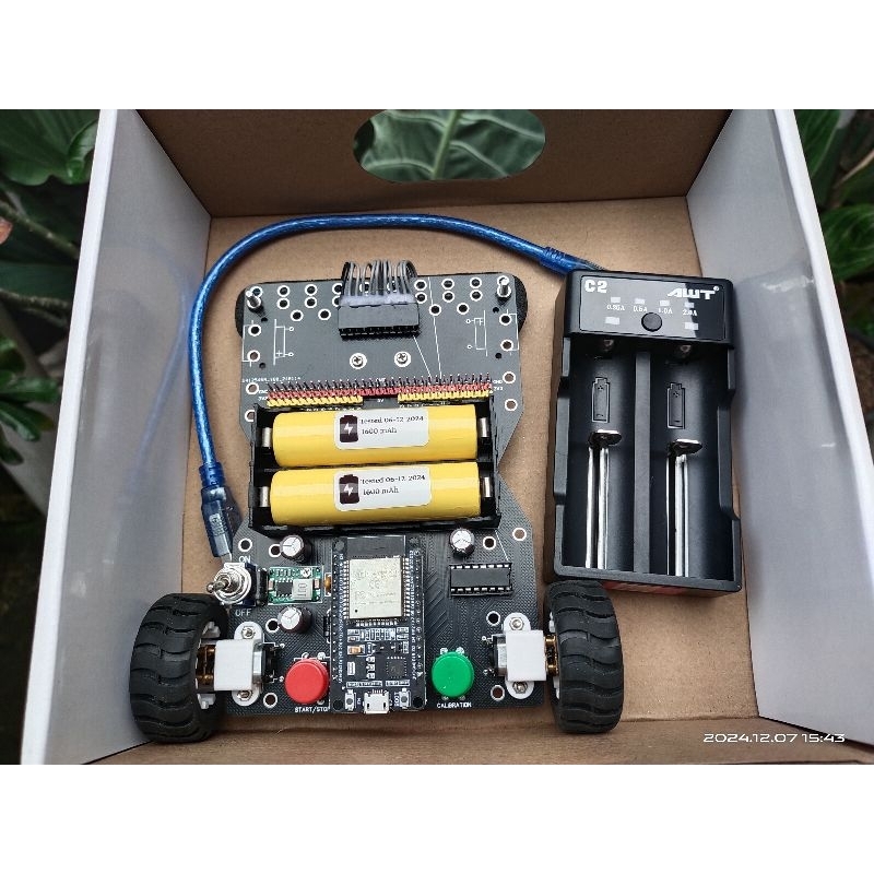 Kit Robot Line Follower PID 8 Sensor + Program