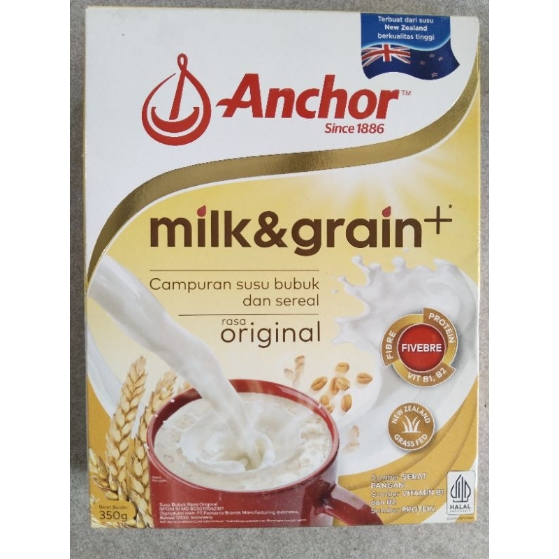 

Milk & Grain+ 350gr (kardus luar kurang baik)