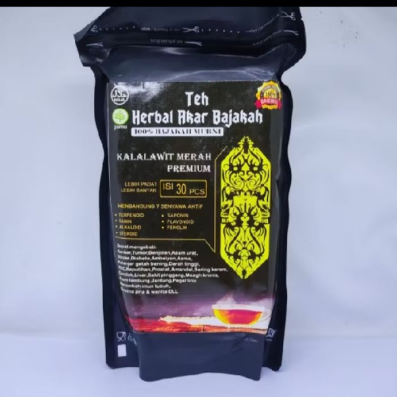 

TEH HERBAL AKAR BAJAKAH 100% BAJAKAH murni.
