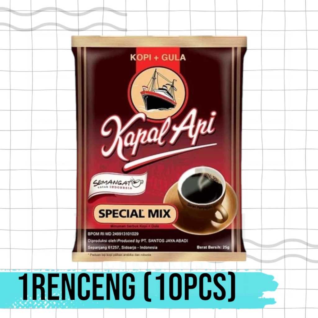 

(10PCS) Kopi Kapal Api + Gula Kopi Kapal Api Special Mix