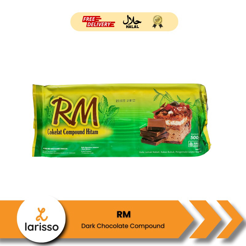 

RM Cokelat Blok 250gr & 500gr / Coklat Batang RM / Dark Chocolate Compound