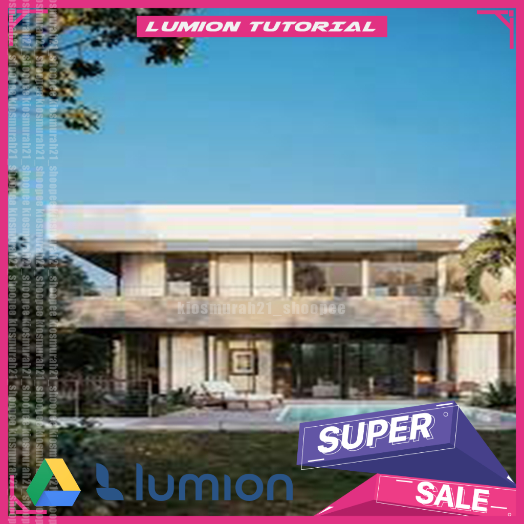 LUMION - Lumion realistic render course Lumion Pro Livesync Ray Tracing Tutorial