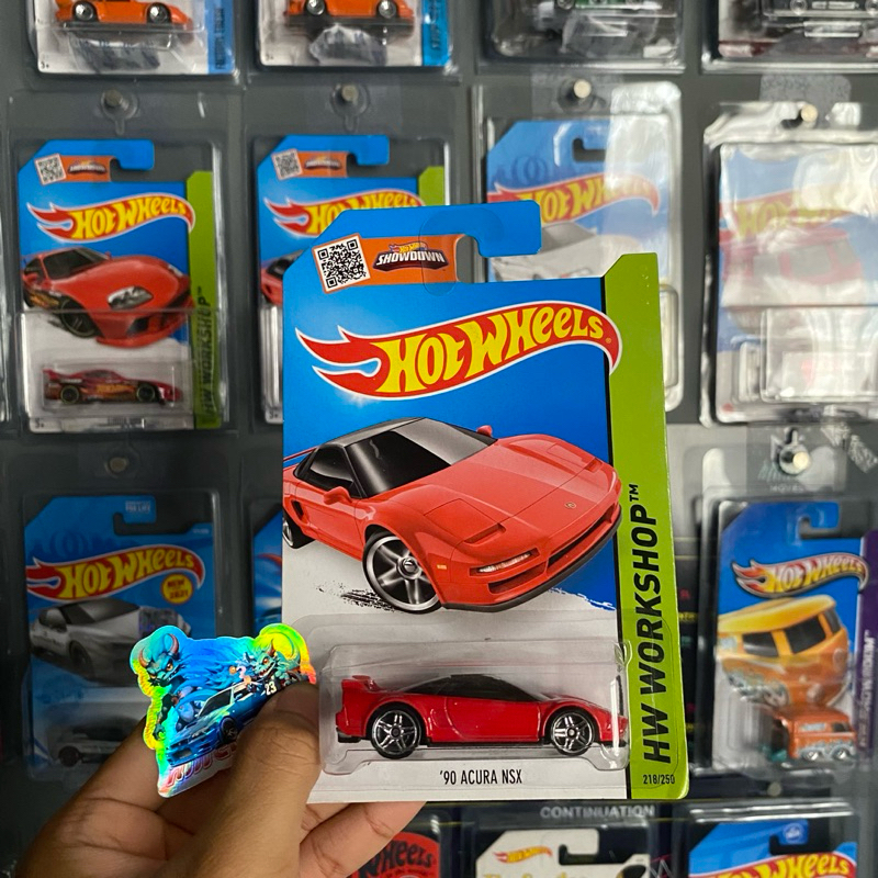 HOT WHEELS ACURA NSX HW WORKSHOP MERAH
