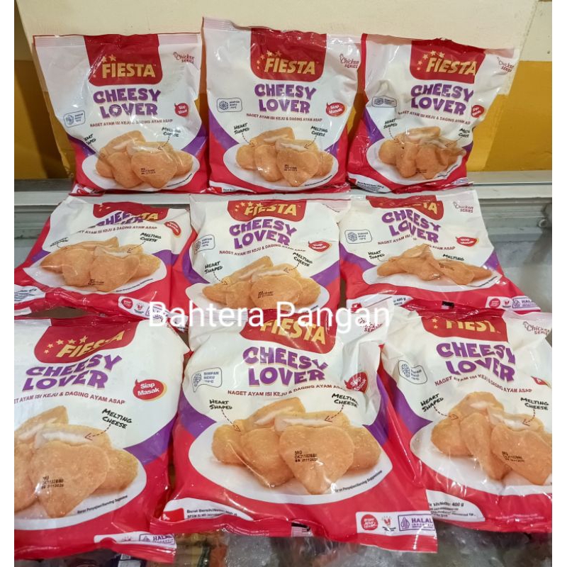 

Fiesta Cheesy Lover 400gr | Nugget Ayam Keju Fiesta