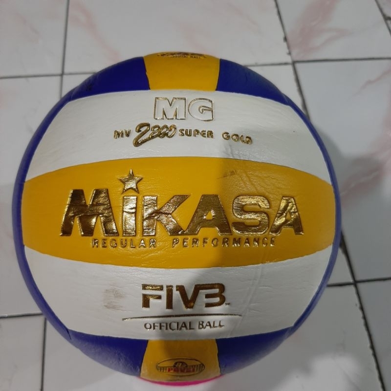 Bola voli mikasa super gold