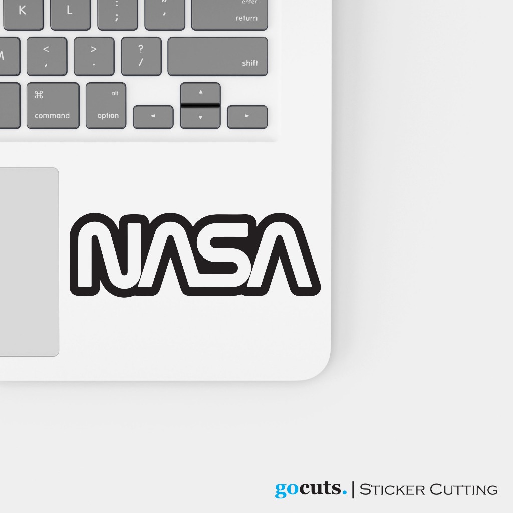 

Stiker Laptop NASA Sticker Cutting Custom