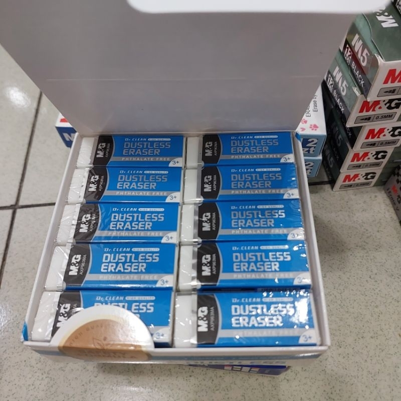 

Dustless Eraser 53x20x11mm Merk M&G Setip Penghapus