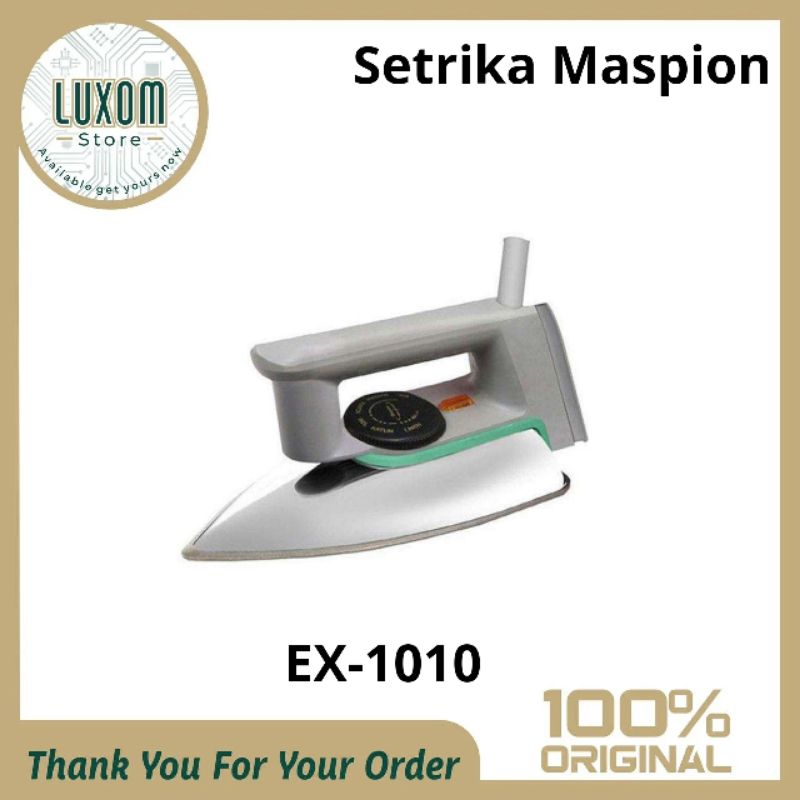 Setrika Maspion EX-1010/Setrika Maspion/setrika baju/gosokan/Maspion