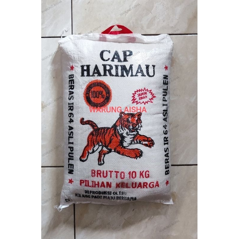 

Beras Medium IR Cap Harimau 10 kg