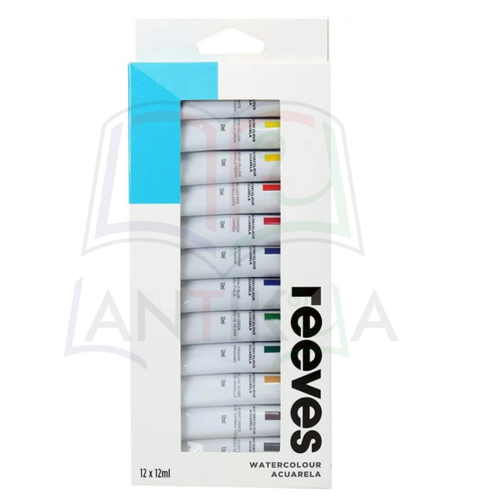

REEVES WATERCOLOR TUBE/12X12ML/CAT AIR/REEVES 12ML