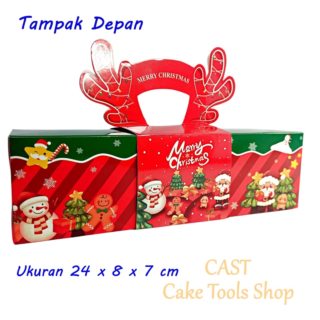 

Goodie Bag, Box Cookies, Kotak Kue Natal Christmas Gift
