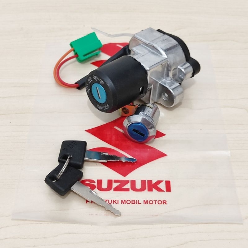 kunci kontak satria fu 150 kunci kontak assy satria fu 2005  2006 2007 2008 2009 2010 sampai 2013