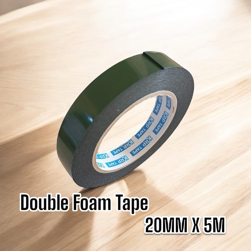 

Double foam tape 20mm x 5m | Foam Tape 20mm x 5m | Lakban busa